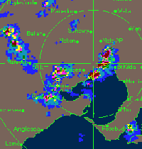 Local Radar - Melbourne - 3pm onwards