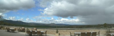 View from Macedon Views restaurant, Macedon