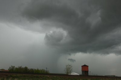 Stormchase 24th May 2009: Lusk district, Wyoming